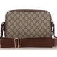 Gucci Brown GG Supreme Messenger Bag