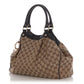 Gucci Brown GG Canvas Sukey Tote