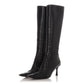 Gucci Tall Black Leather Boots
