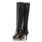 Gucci Tall Black Leather Boots