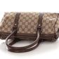 Gucci Canvas Boston Bag