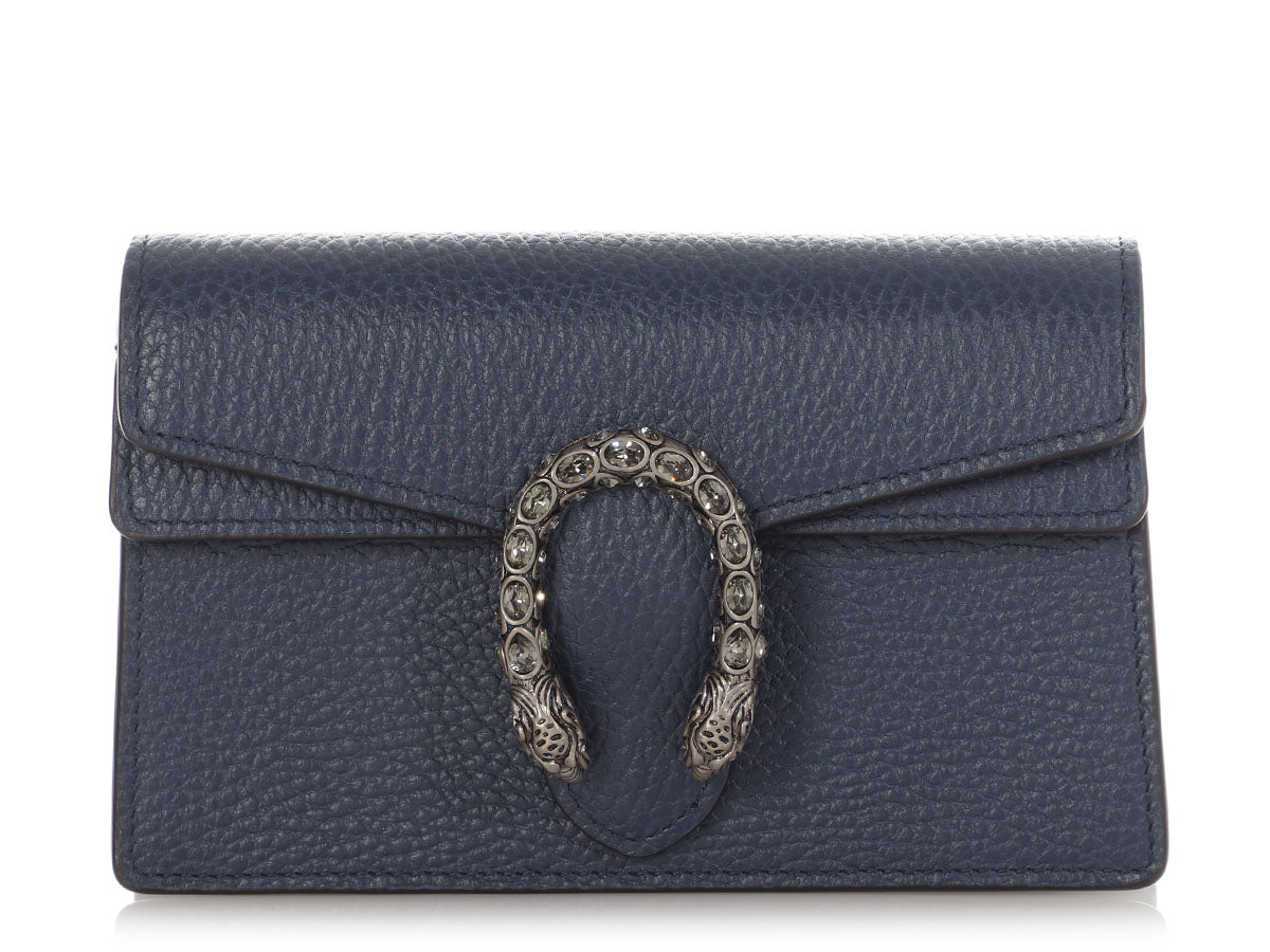 Gucci Super Mini Navy Dionysis
