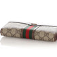 Gucci GG Supreme Web Ophidia Zip Around Wallet