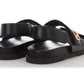 Gucci Black Moritz Velcro Sandals