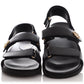 Gucci Black Moritz Velcro Sandals