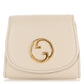 Gucci Medium White Blondie Chain Wallet