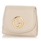 Gucci Medium White Blondie Chain Wallet