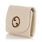 Gucci Medium White Blondie Chain Wallet