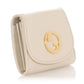 Gucci Medium White Blondie Chain Wallet