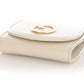 Gucci Medium White Blondie Chain Wallet