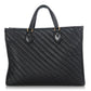 Gucci Black Matelass? Diagonal GG Marmont Tote