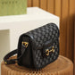 GG 602204 shoulder bag bag Leather black