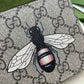 GC PVC Screen Printing bee wallet black 451268