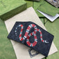 GC PVC Screen Printing snake wallet black 451268