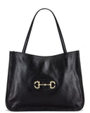GUCCI 1955 MEDIUM HORSEBIT LEATHER TOTE BAG