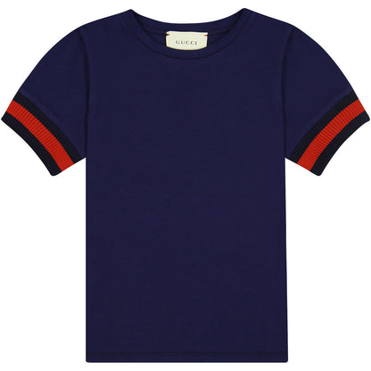 GUCCI KIDS UNISEX WEB T-SHIRT