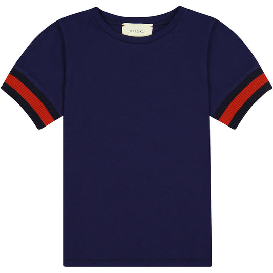 GUCCI KIDS UNISEX WEB T-SHIRT