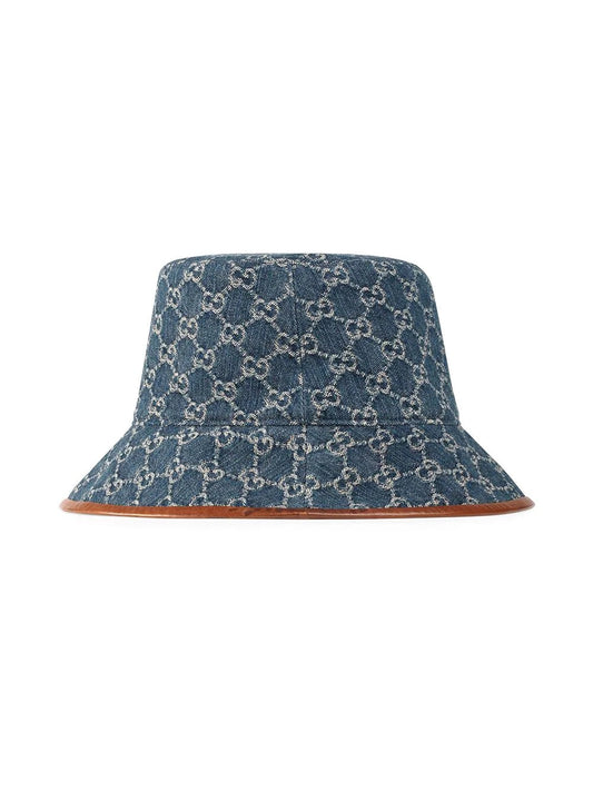 GUCCI GG SUPREME CANVAS BUCKET HAT