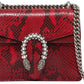 GUCCI PYTHON LEATHER MINI DIONYSUS SHOULDER BAG