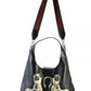 GUCCI CALFSKIN KING CHARLES SPANIEL DOGS EMBROIDERED LARGE DIONYSUS HOBO