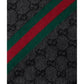 GUCCI WOOL BLEND SIGNATURE WEB SCARF