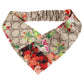 GUCCI FLORAL GG LOGO PRINT HEADBAND