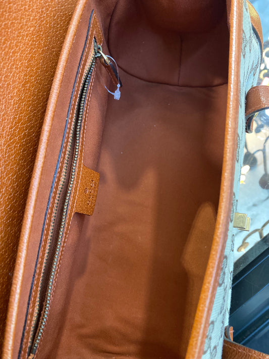 GUCCI GG BAMBOO BULLET SATCHEL