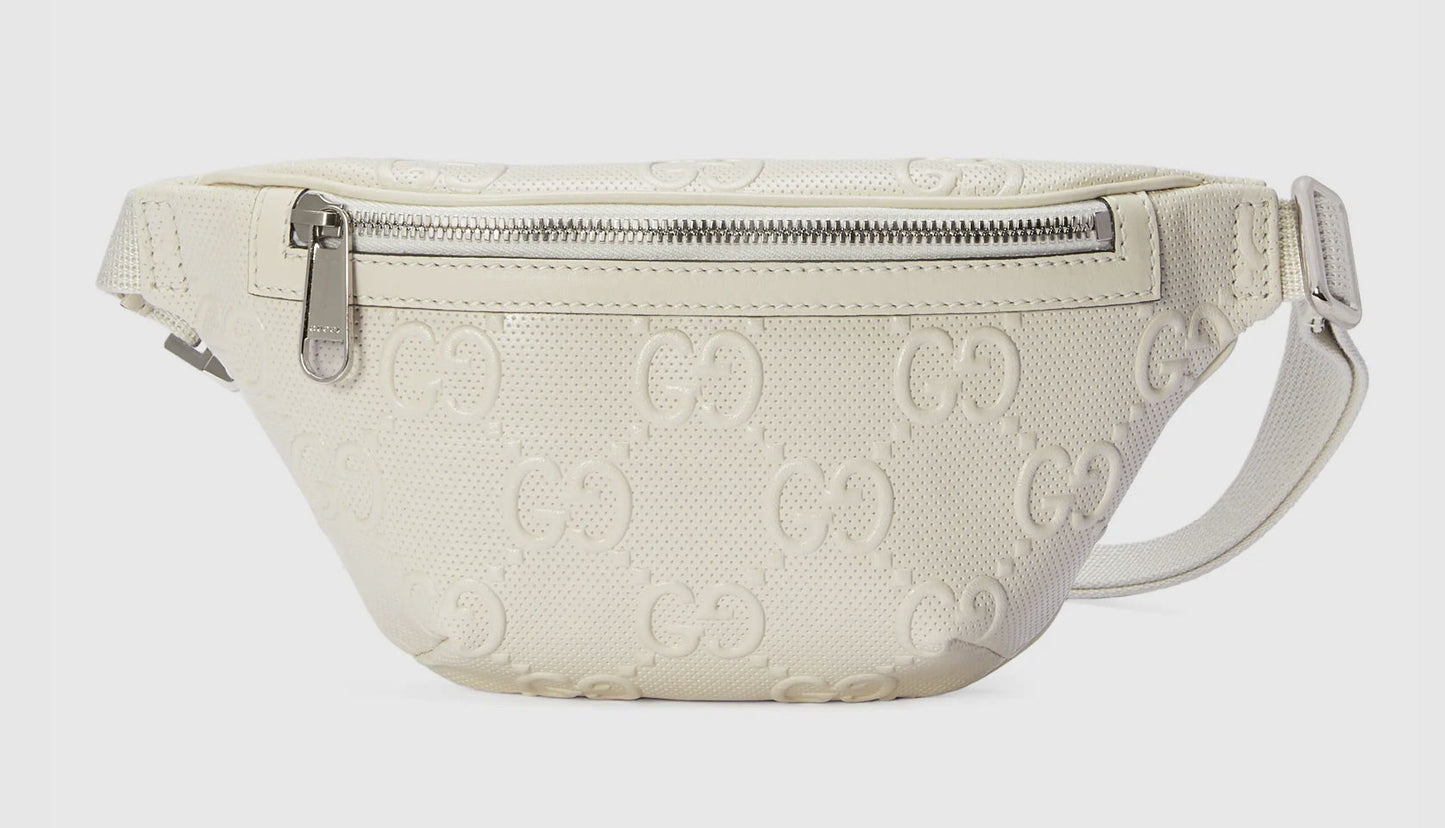 GCI - GG EMBOSSED LEATHER BELT BAG