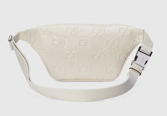 GCI - GG EMBOSSED LEATHER BELT BAG