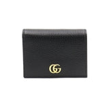 GUCCI GG MARMONT CALFSKIN LEATHER SMALL WALLET