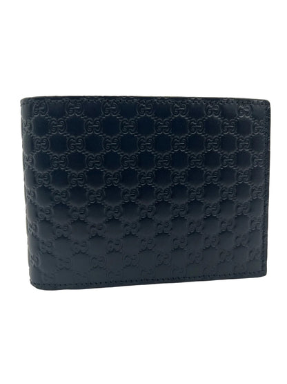 GUCCI GG MICROGUCCISSIMA LEATHER BI-FOLD WALLET