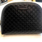 GUCCI GG MICROGUCCISSIMA LEATHER COSMETIC POUCH