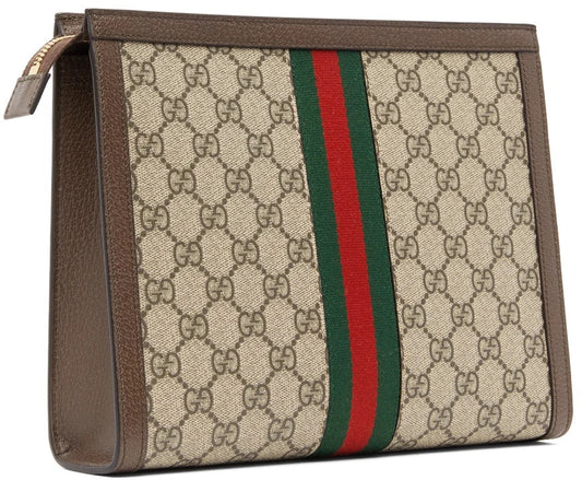 GUUCI GG SUPREME OPHIDIA POUCH