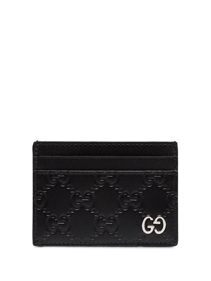 GUCCI GG SIGNATURE CARD CASE