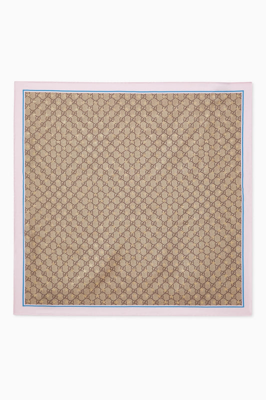 GUCCI GG STAR SILK SCARF