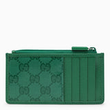 GUCCI GG SUPREME MONOGRAM CARD HOLDER WALLET