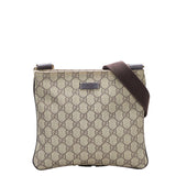 GUCCI GG SUPREME MONOGRAM MESSENGER BAG