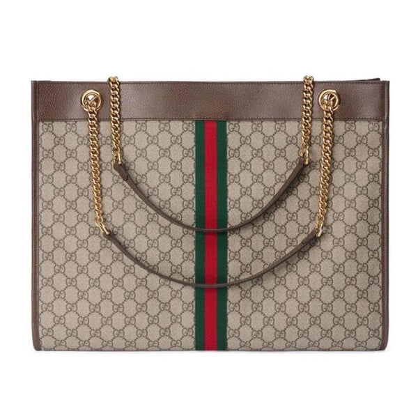 GCI - GG SUPREME MONOGRAM LARGE RAJHA TOTE BAG
