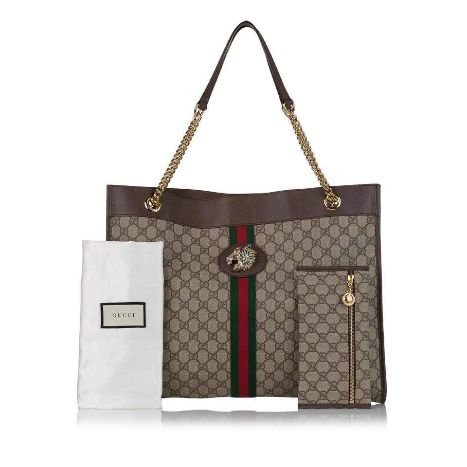 GCI - GG SUPREME MONOGRAM LARGE RAJHA TOTE BAG