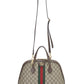 GUCCI GG SUPREME WEB MEDIUM OPHIDIA DOME BAG