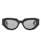 GUCCI GEOMETRIC FRAME SUNGLASSES