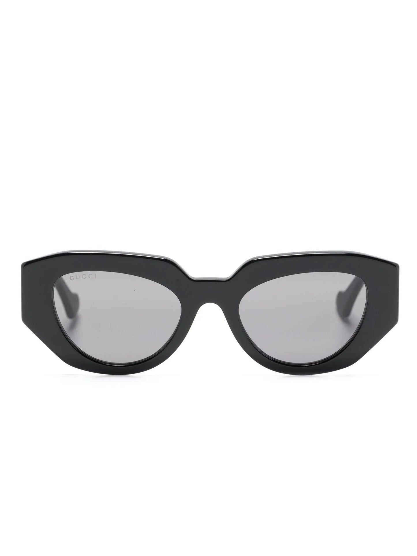 GUCCI GEOMETRIC FRAME SUNGLASSES