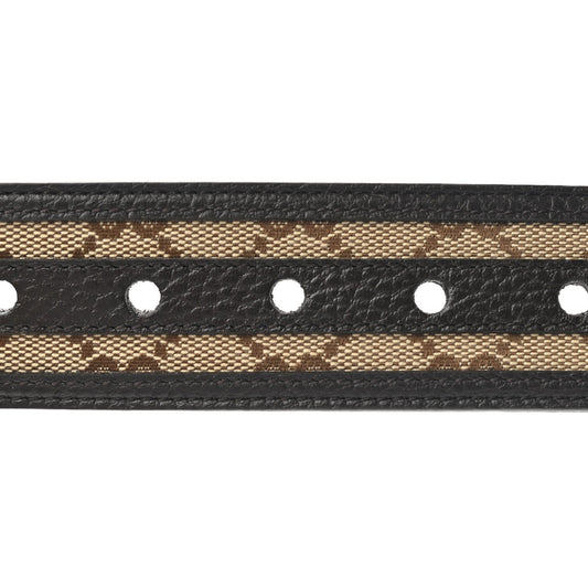 GUCCI GG SUPREME GUCCISSIMA CALFSKIN 40MM PALLADIUM BUCKLE BELT