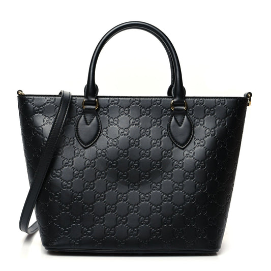 GUCCI SIGNATURE GUCCISSIMA TOTE BAG