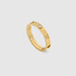 GUCCI ICON 18K GOLD DIAMOND HEART RING