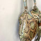 GUCCI BABOUSKA INDY GREEN PYTHON HANDBAG