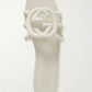 GUCCI INTERLOCKING G RUBBER SLIDE SANDALS