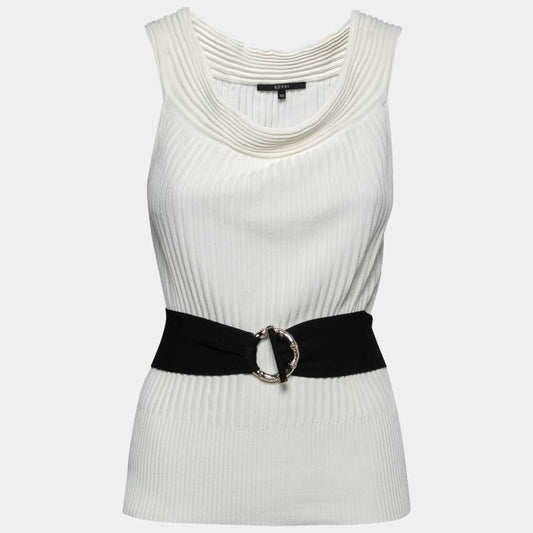 GUCCI KNITTED OFF SHOULDER TOP