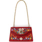 GUCCI LINEA RICAMI FLORAL EMBROIDERED LARGE SHOULDER BAG