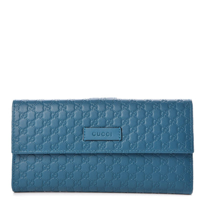 GUCCI MICROGUCCISSIMA CONTINENTAL FLAP WALLET